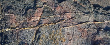 Çok sert kaya dokusu, doğal mavi taş dokusu, arkaplan veya duvar kağıdı.