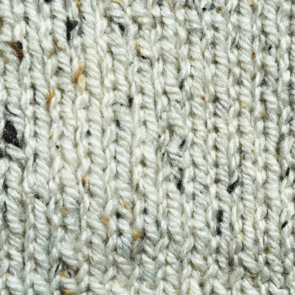 Pattern Fabric Made Wool Handmade Knitted Fabric Grey Wool Background Stock Photo