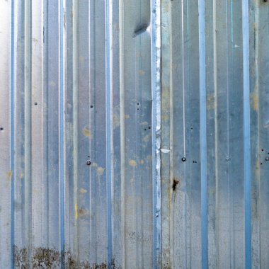 Eski paslı metal çinko çatı dokusu, eski arkaplan metal dokusu