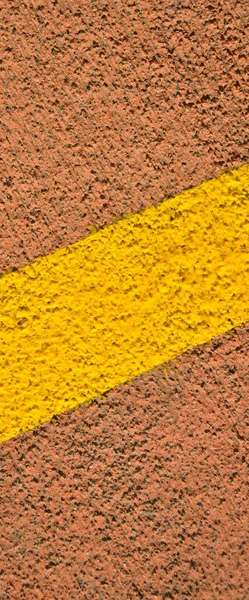 Clean Asphalt Yellow Line Road Texture Background Appearance Asphalt Line — Stock Photo, Image