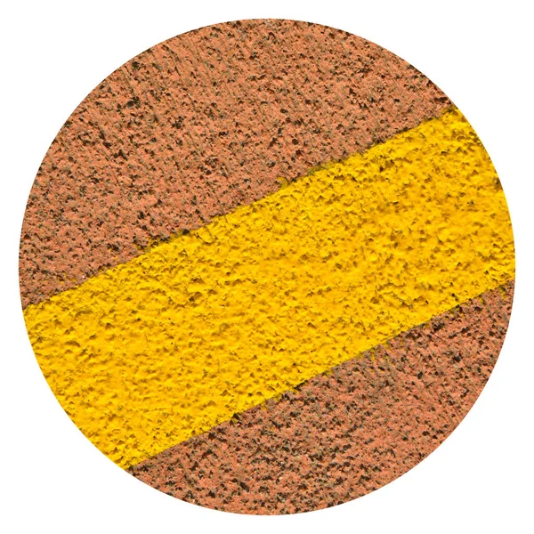 Texture Propre Route Ligne Jaune Asphalte Avec Aspect Fond Texture — Photo