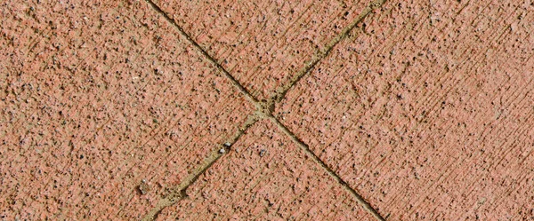 Grunge Rote Betonwand Und Boden Textur Hintergrund Veraltete Bauweise — Stockfoto