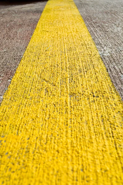 Limpe Asfalto Amarelo Linha Estrada Textura Com Aparência Fundo Linha — Fotografia de Stock