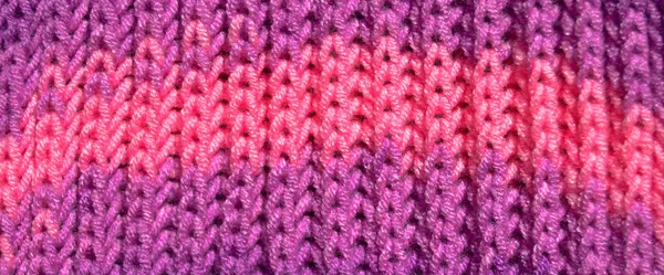 Tissu Motif Laine Tissu Tricoté Main Texture Fond Laine Violette — Photo