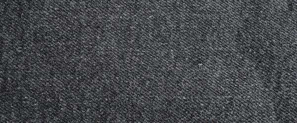 Sem Costura Preto Denim Algodão Jeans Tecido Textura Fundo Papel — Fotografia de Stock