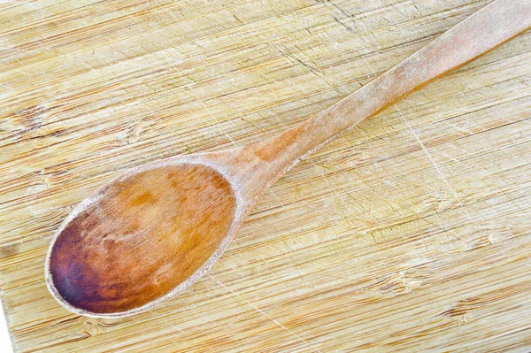 Cuchara Madera Tradicional Para Cocinas Modernas Antiguas Materiales Cocina Cucharas —  Fotos de Stock