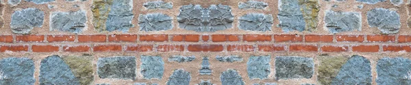 Robusto Muro Mattoni Pietra Taglio Blu Grigio Buono Sfondi Allineato — Foto Stock