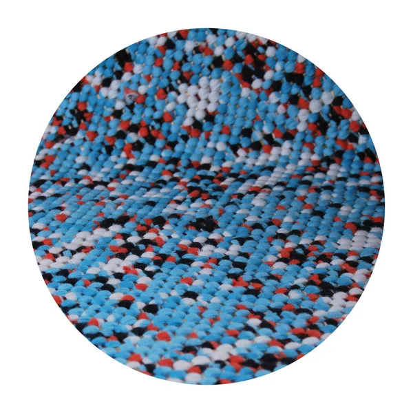 Nahtlose Blaue Teppich Teppich Textur Hintergrund Von Oben Teppich Material — Stockfoto