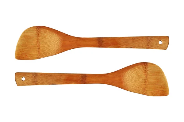 传统木勺 用于现代和旧式厨房 厨房用具 木制勺子 — 图库照片