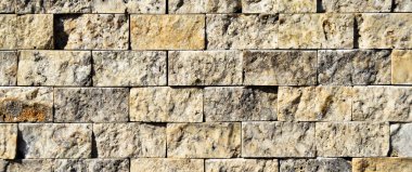 Dikdörtgen kesim bej mermer duvar dokusu arka plan olabilir, fayanssız dizilmiş