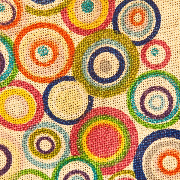 Tissu Lin Tissé Textile Coloré Tissu Jute Haute Qualité Macro — Photo
