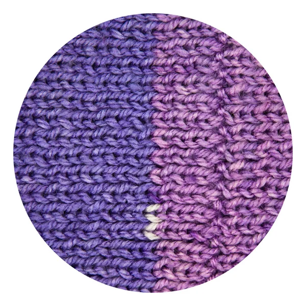Шаблон Ткани Шерсти Фиолетовая Ткань Ручной Работы Текстура Синей Шерсти — стоковое фото