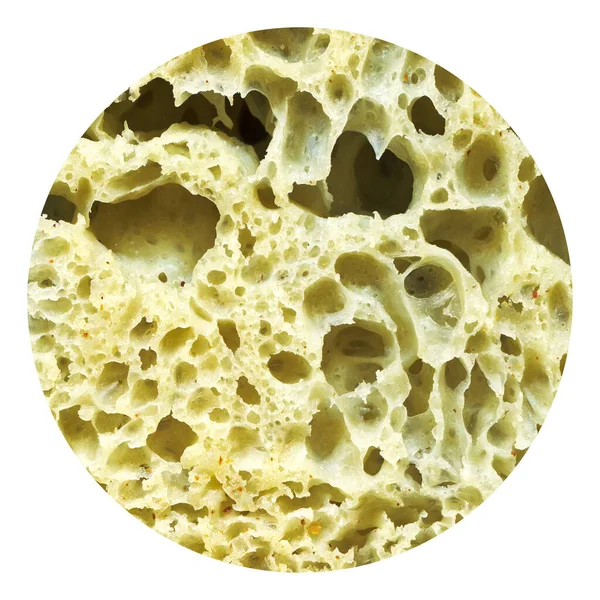 Čerstvé Pečené Výživné Zlaté Barvy Chleba Domácí Izolované Černém Pozadí — Stock fotografie