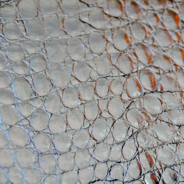 Çok lüks kare timsah derisi. Tekstil endüstrisinde kullanılır. Orijinal deri.