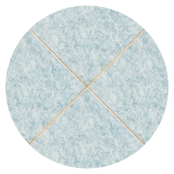 Blue Circle Ceramic Tile Seamless Can Used Indoors Outdoors Wall — Fotografia de Stock