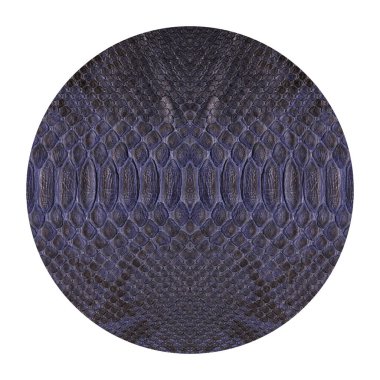 Doğal yuvarlak yılan derisi lüks kıyafetler ve aksesuarlar için kullanılır.