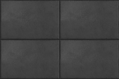 Gri dikdörtgen seramik dikişsiz, kapalı ve açık havada arka plan olarak bir duvarda kullanılabilir.