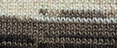 Yünden desenli kumaş. El yapımı örgü kumaş gri yün arkaplan dokusu