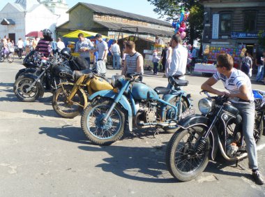 Sergi eski motosiklet