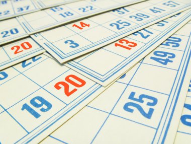 Rus Loto oyun kartları