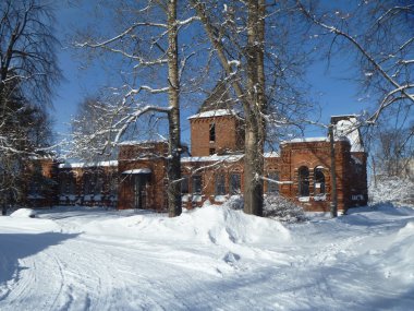 eski zaman mstyore hastanede zabroshenoe Binası