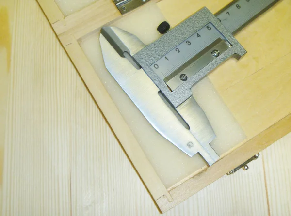 鍵屋とターナーのための測定器 — ストック写真