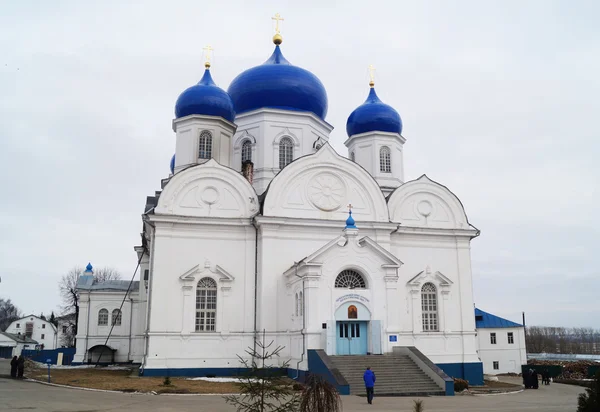 ОТВЕРЕНТНО-Боголюбский женский монастырь в Боголюбово — стоковое фото