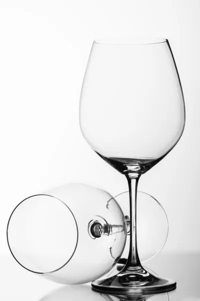 Two wine glasses — Stock Photo, Image