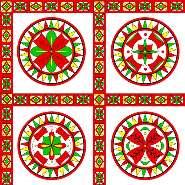 Rus geleneksel süsleme severodvinsk bölgesi