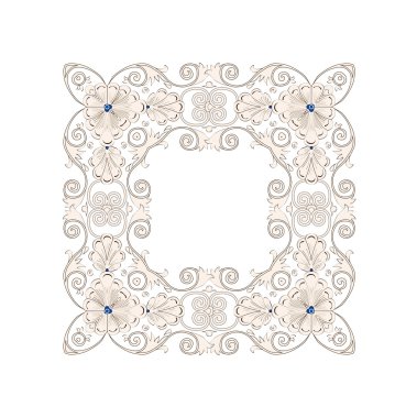 antika Bizanslılara tarzı desen