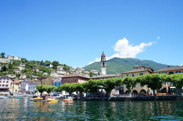 Ascona u jezera maggiore, Švýcarsko — Stockfoto