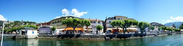 Ascona, İsviçre gezinti yerinin panoraması