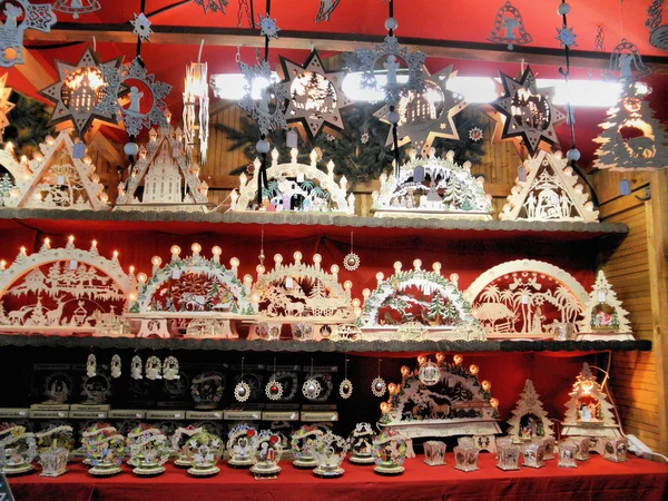 Noel pazarı Noel standında