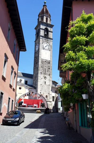 Ascona в італійських Швейцарії — стокове фото