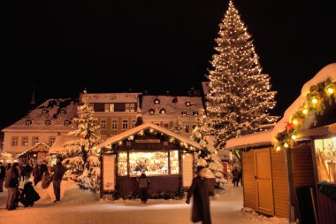 erzgebirge, Almanya Noel pazarında