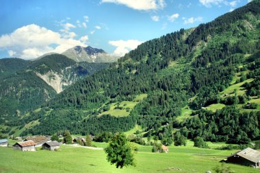 graubunden anterior Ren vadisinde