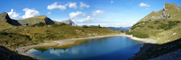 Horské panorama v Tyrolsko, Rakousko — Stock fotografie