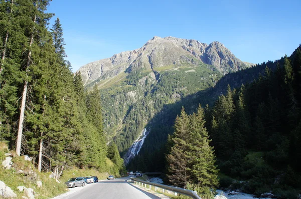 Tyrol, Avusturya 'da Şelale — Stok fotoğraf