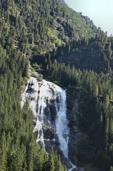 奥地利蒂罗尔的瀑布 图库图片