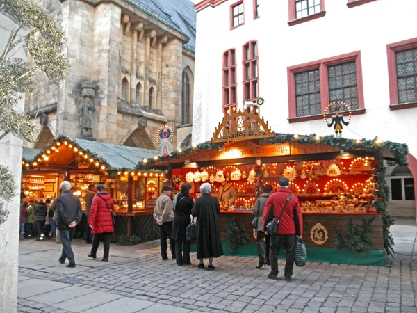 At the Christmas market — Stock Photo, Image