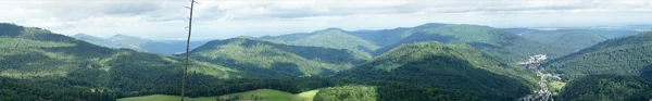 Panorâmica da Floresta Negra do Norte, Alemanha — Fotografia de Stock