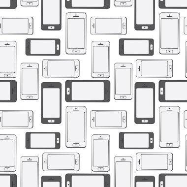 Mobil aygıtlar, akıllı telefon, Dikişsiz desen arka plan