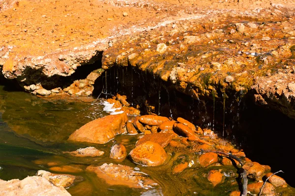 Rio Tinto in Niebla — Stock Photo, Image