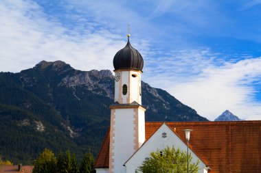 Kilisede wallgau, Almanya