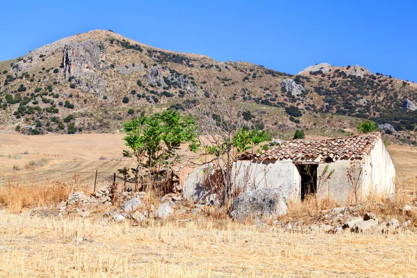 Old destroyed villa in Spain — Stock Photo, Image