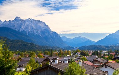 Wallgau Bavyera Alpleri'nde