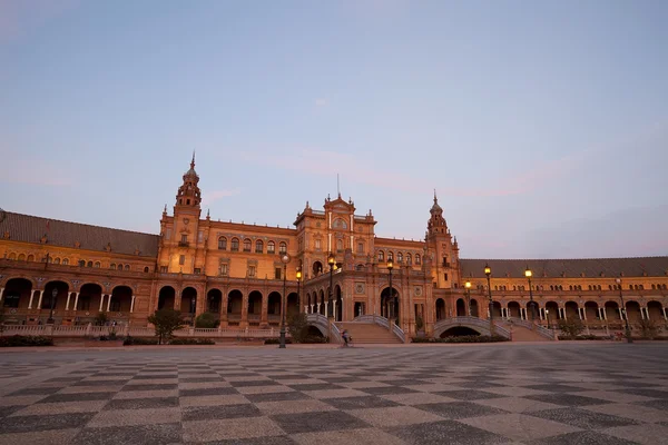 Plaza de España in sevilla — Stockfoto