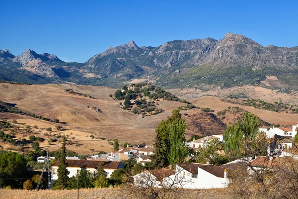 Mała wioska hiszpańska — Zdjęcie stockowe
