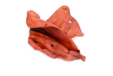 dry beef ears for dogs clipart