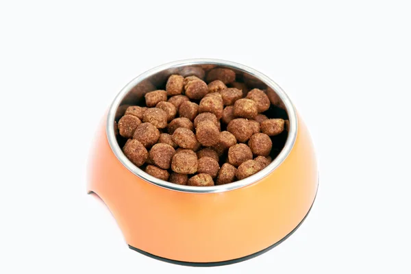 Сухой корм для собак вместо белого — стоковое фото